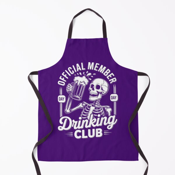 Item preview, Official Drinking Club Skeleton Beer Mug designed and sold by Erin Travis.