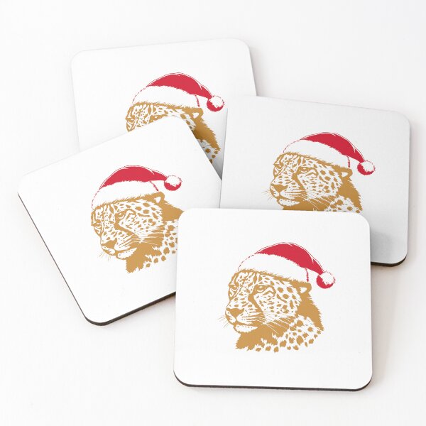 Item preview, Christmas Cheetah Charm designed and sold by JollyCritters.