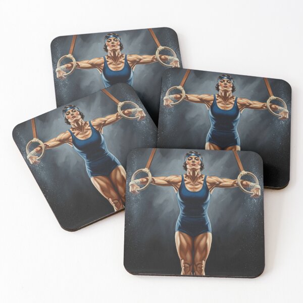 Item preview, L'ASCENSION GYMNIQUE (The Gymnastic Ascension) - Original Art Deco Artwork designed and sold by elektronen.