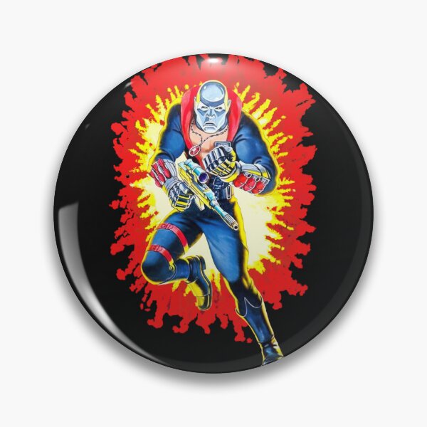 Item preview, GI Joe destro toy card back design designed and sold by VeryEnglishGent.