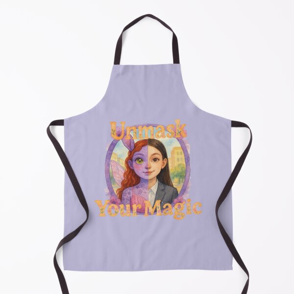 Item preview, Unmask Your Magic – Whimsical Watercolor Split-Face Design designed and sold by KaysUplifting.