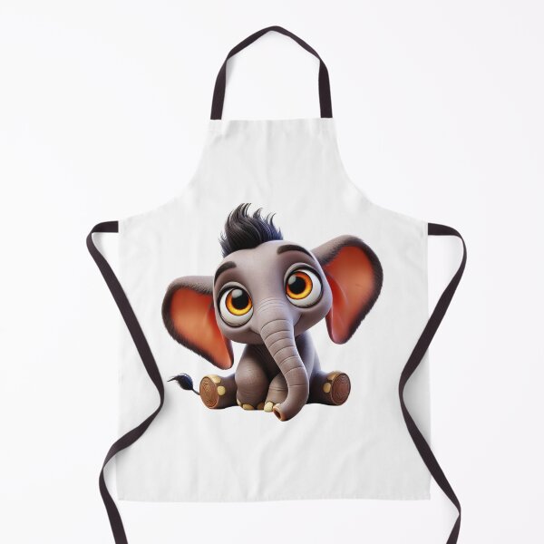Item preview, Adorable African Forest Elephant designed and sold by Sillytoe.