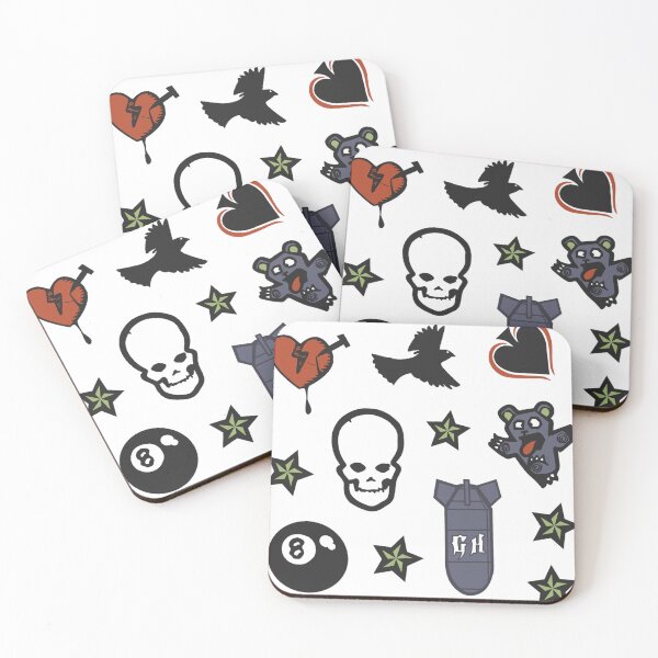 Item preview, Guitar Hero Sticker Pack designed and sold by Madisast.