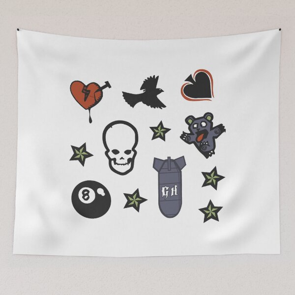 Item preview, Guitar Hero Sticker Pack designed and sold by Madisast.