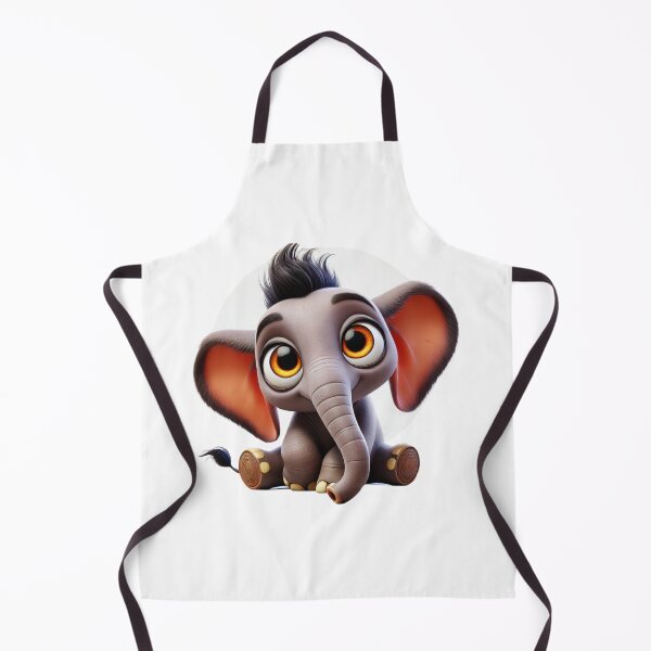 Item preview, Cute African Forest Elephant designed and sold by Sillytoe.