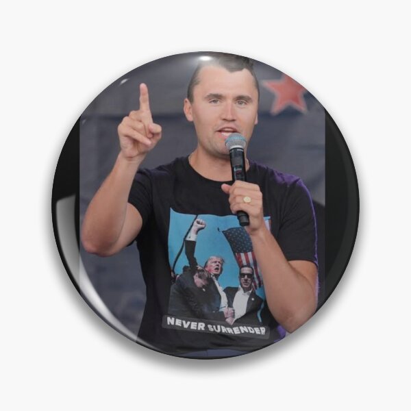 Item preview, Charlie Kirk designed and sold by JFprints.