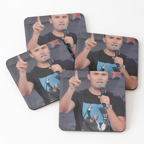 Item preview, Charlie Kirk designed and sold by JFprints.