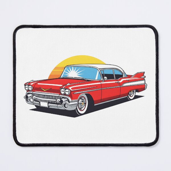 Item preview, Vector style image of a vintage car designed and sold by Pulsant  Paintings.