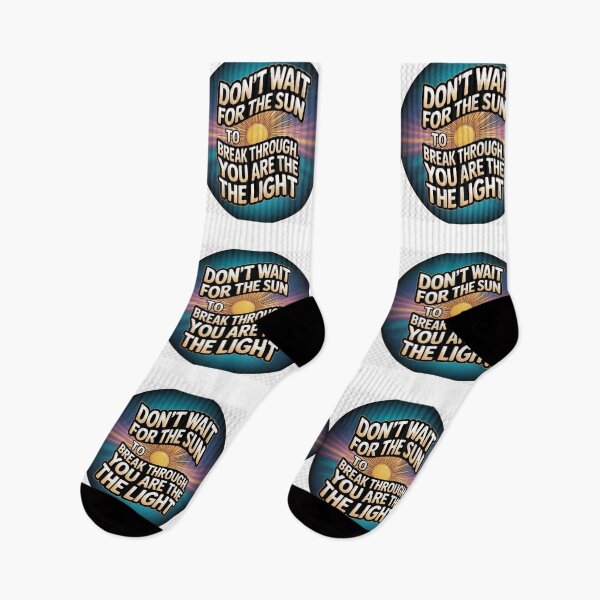 Item preview, Don’t Wait for the Sun – Motivational & Inspirational Quote Design designed and sold by GogoVibes.