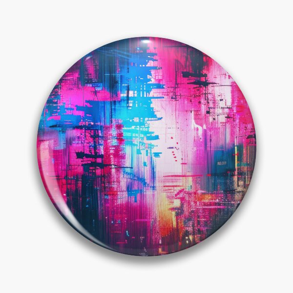 Item preview, Glitch Colorful Aesthetic Abstract Edgy Neon-Like Hues   designed and sold by DEC02.