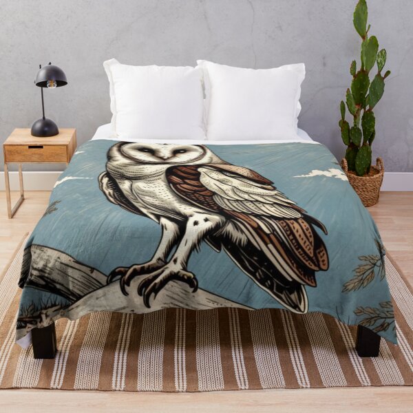 Item preview, Barn Owl Looks designed and sold by ArtRinseRepeat.