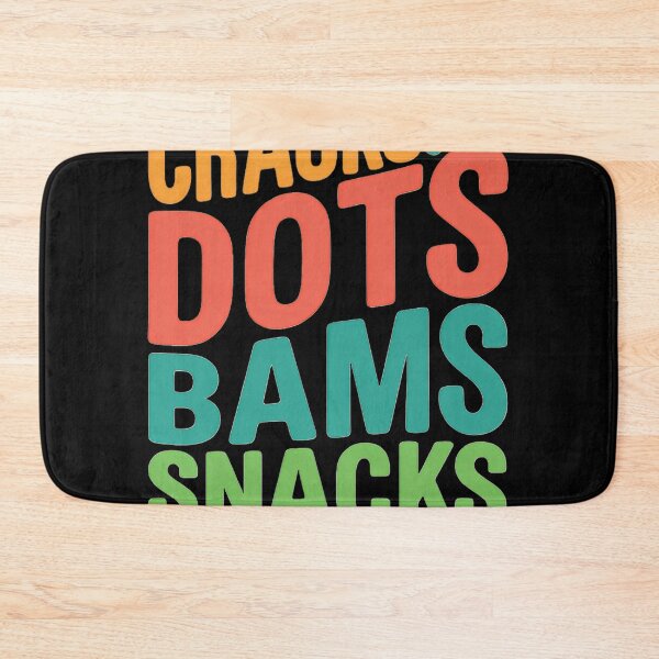 Item preview,  Cracks Dots Bams Snacks Mahjong  designed and sold by WallerChicArt.