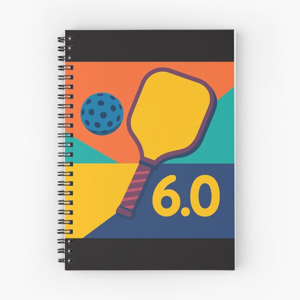 Item preview, Pickleball Player Rating 6.0 Bright Colors designed and sold by LovingJoyfully.