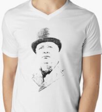Winston Churchill Men's V-Neck T-Shirt