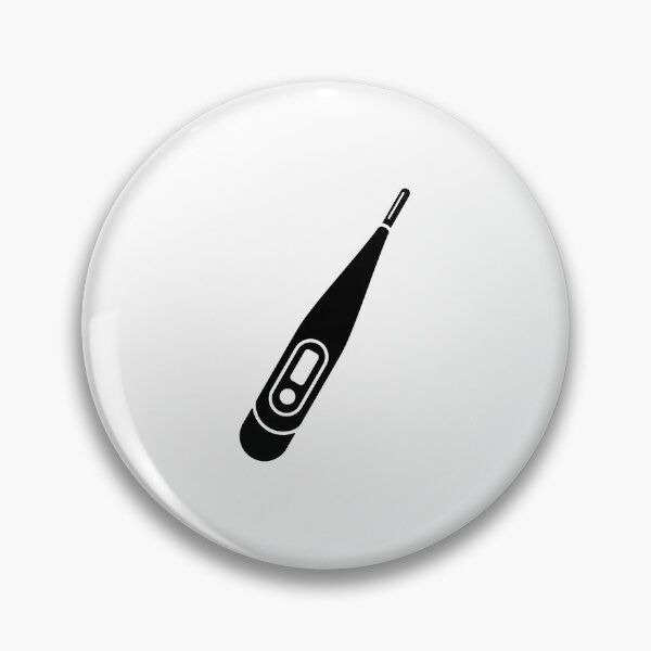 Item preview, Black Digital Thermometer Graphic designed and sold by THP Creative.