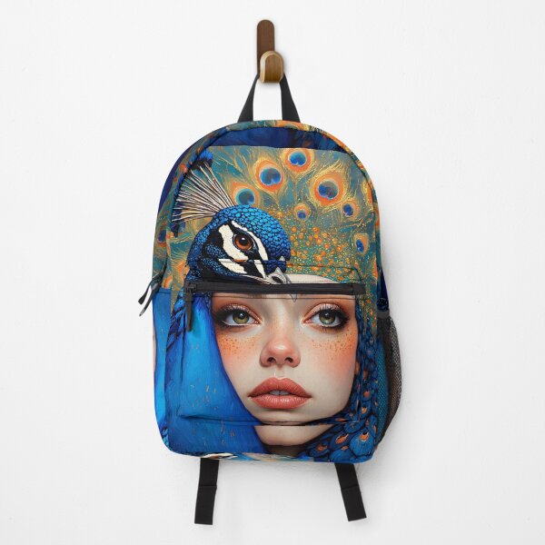 Item preview, A woman and a peacock. designed and sold by Natalia-Vlad.