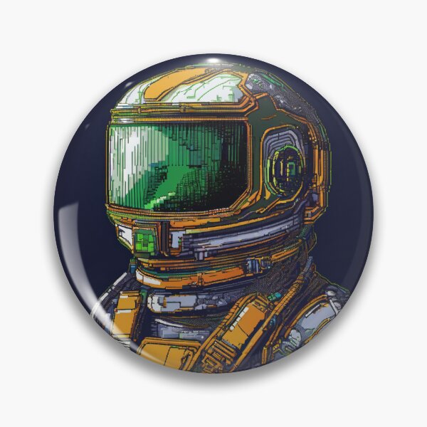 Item preview, Neon Space Pilot – Retro Pixel Astronaut Art designed and sold by BLoCKSiGNaL.