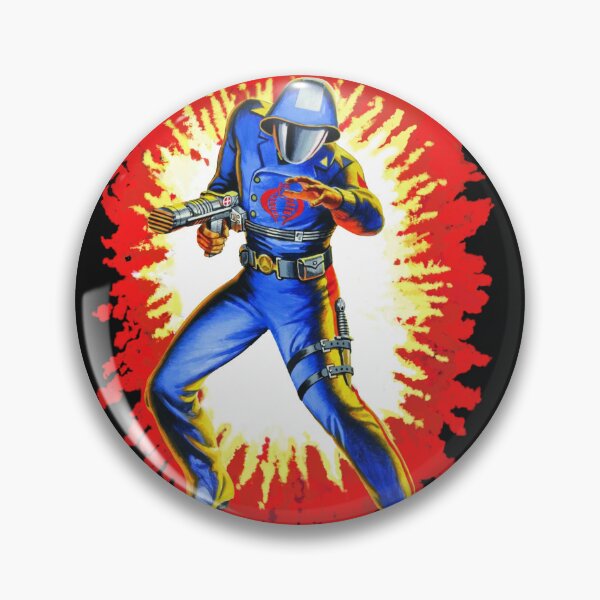 Item preview, GI Joe cobra commander toy card back design designed and sold by VeryEnglishGent.