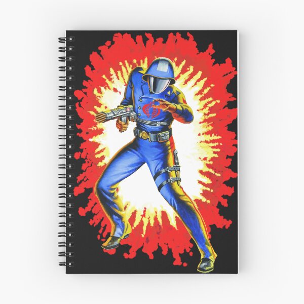 Item preview, GI Joe cobra commander toy card back design designed and sold by VeryEnglishGent.