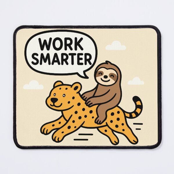 Item preview, Work Smarter! designed and sold by TraditionalCA.