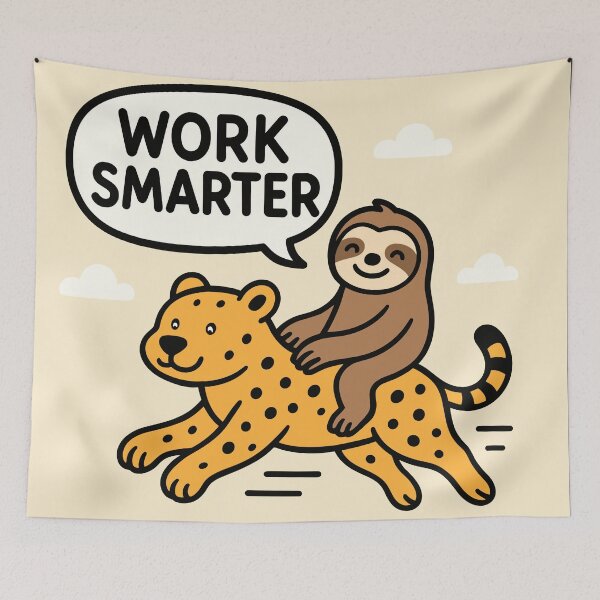 Item preview, Work Smarter! designed and sold by TraditionalCA.