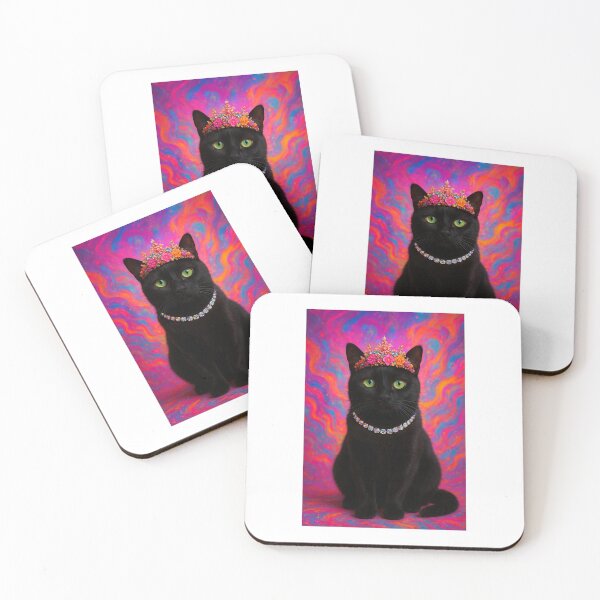 Item preview, Groovy Kitty designed and sold by blackcatgalaxy.