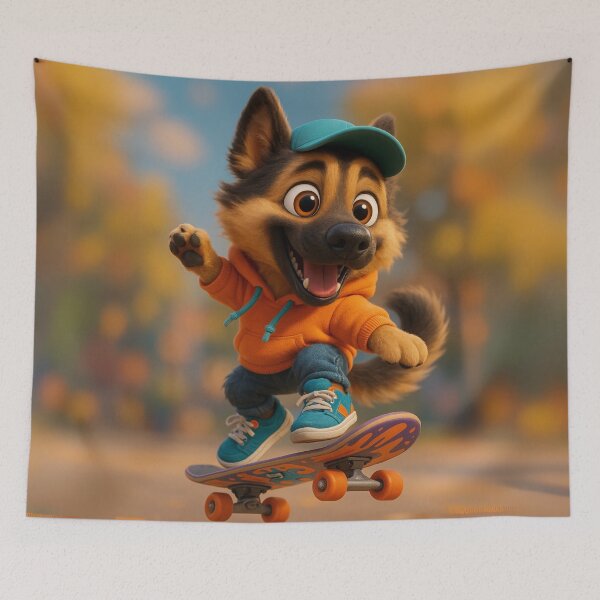 Item preview, Skater German Sheprador designed and sold by Sillytoe.