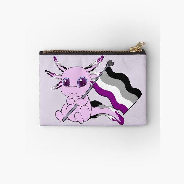 Artikelvorschau, Stolzer Axolotl-Ass (mit Flagge) entworfen und verkauft von PinkSeraph.