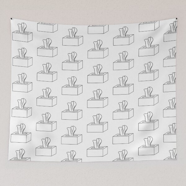Item preview, Tissue Box Line Art Graphic designed and sold by THP Creative.