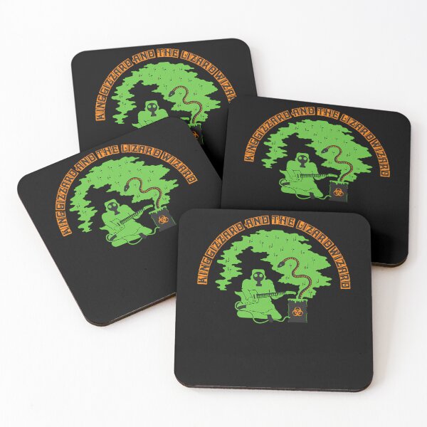 Item preview, Ki.ng Giz.zard Flying Microtonal Banana - Green and Orange  designed and sold by FrancisJeffrey.