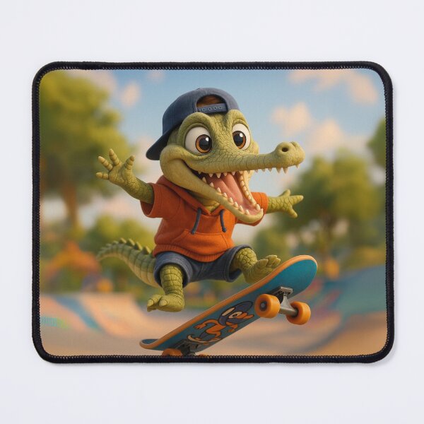 Item preview, Skater Gharial Crocodile designed and sold by Sillytoe.