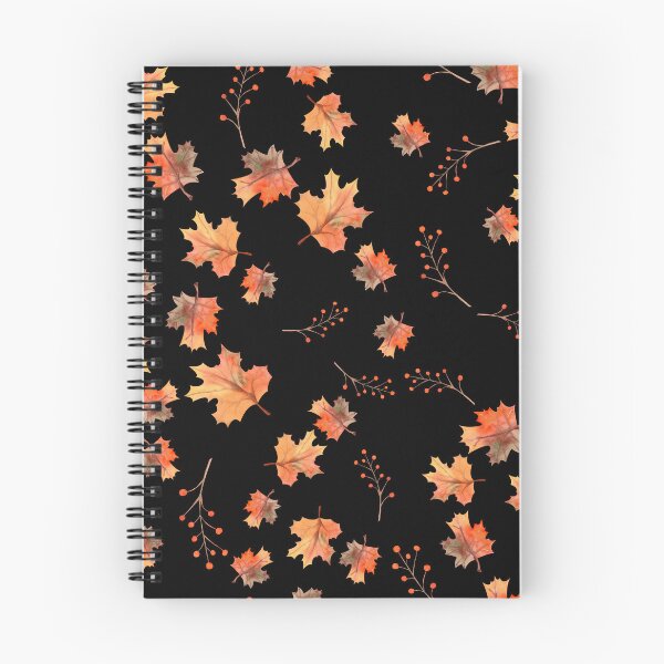 Item preview, Watercolor Autumn Maple Leaves Pattern with Berries – Cozy Fall Nature Graphic T-Shirt designed and sold by FestivityFinds.