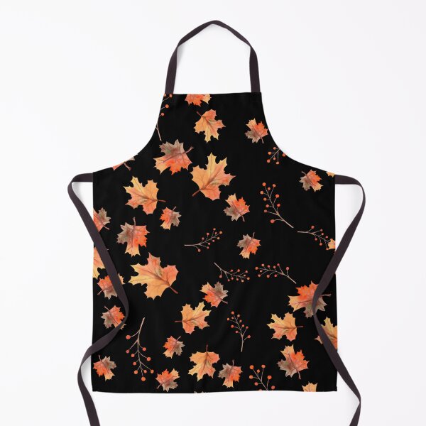 Item preview, Watercolor Autumn Maple Leaves Pattern with Berries – Cozy Fall Nature Graphic T-Shirt designed and sold by FestivityFinds.