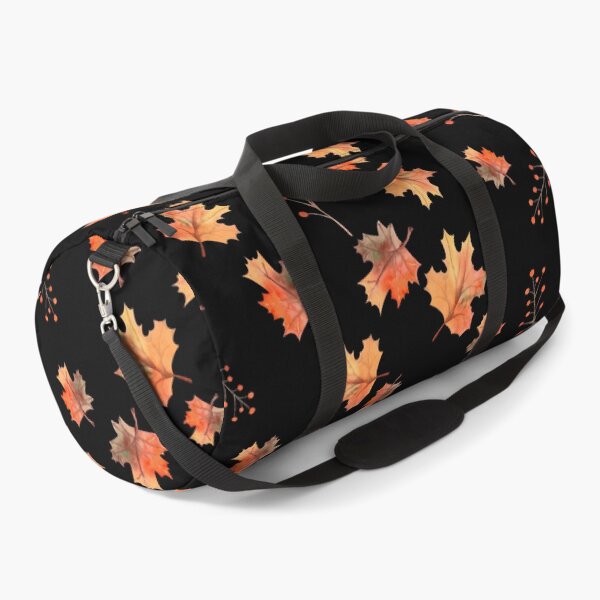 Item preview, Watercolor Autumn Maple Leaves Pattern with Berries – Cozy Fall Nature Graphic T-Shirt designed and sold by FestivityFinds.