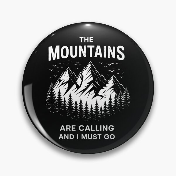 Item preview, The Mountains Are Calling And I Must Go Hiking designed and sold by Bandikonsalez.