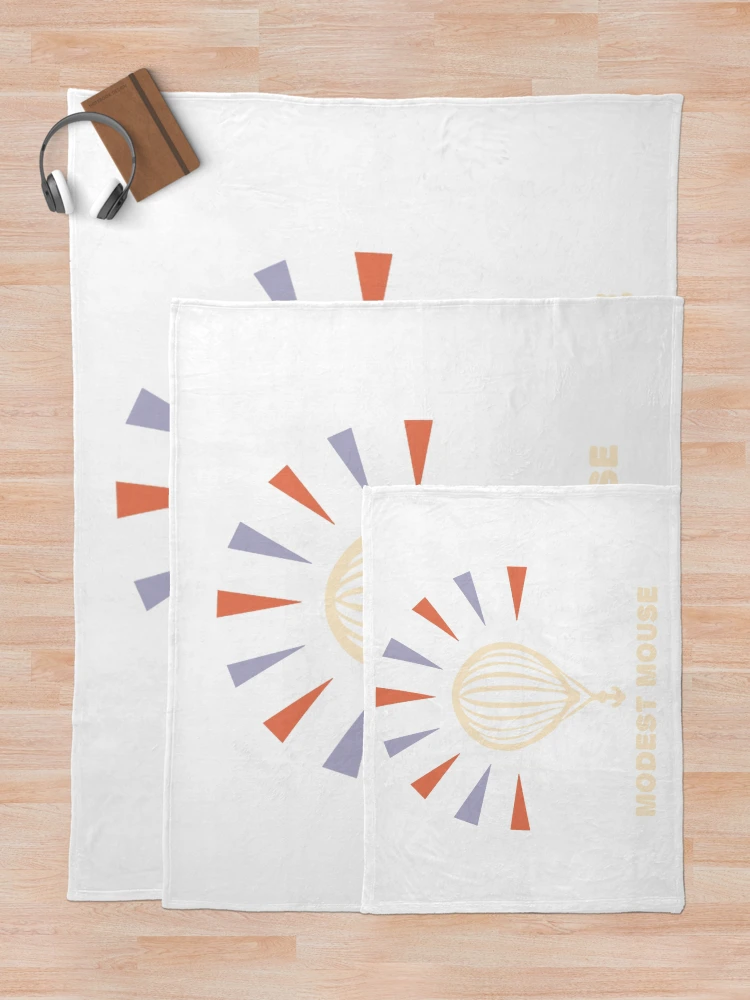 Thumbnail 5 of 6, Throw Blanket, Modest Mouse designed and sold by Ryleeyman.