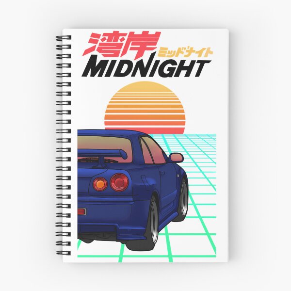 Item preview, Blue-R34-(Wangan-Midnight-Inspired) designed and sold by OdetteSandlin.