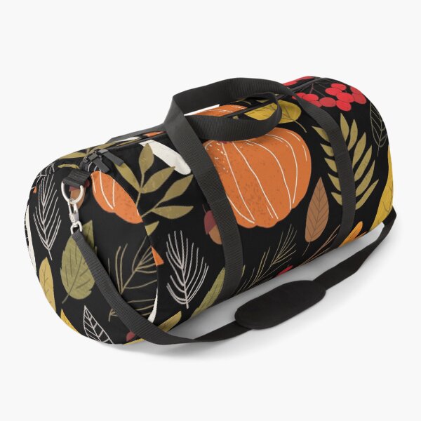 Item preview, Autumn Pumpkin Mushroom Leaves Woodland Pattern Graphic T-Shirt designed and sold by FestivityFinds.