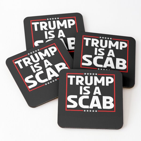 Item preview, Trump Is A Scab Vote Harris For Election 2024, Anti Trump Gifts designed and sold by Designerdavion.