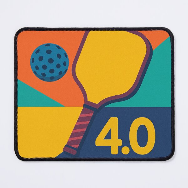 Item preview, Pickleball Player Rating 4.0, Bright Colors designed and sold by LovingJoyfully.