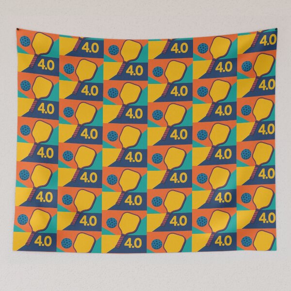 Item preview, Pickleball Player Rating 4.0, Bright Colors designed and sold by LovingJoyfully.