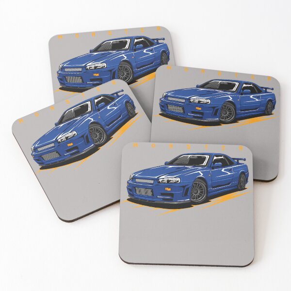 Item preview, Blue-Skyline-Gtr-R34 designed and sold by JiovaniMines.