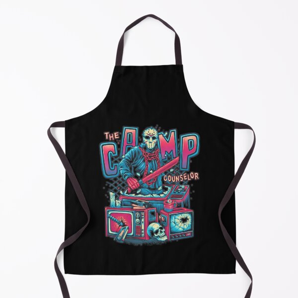 Item preview, Campamento de Halloween Aventura Película Terror Verano Vintage designed and sold by ToodlesEerie.