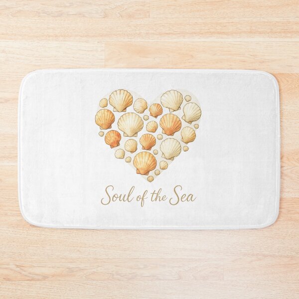 Item preview, Soul of the Sea – Seashell Heart Illustration designed and sold by Sc8pe Studio.