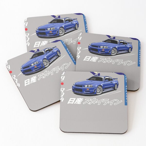 Item preview, Blue-Skyline-R34 designed and sold by JiovaniMines.