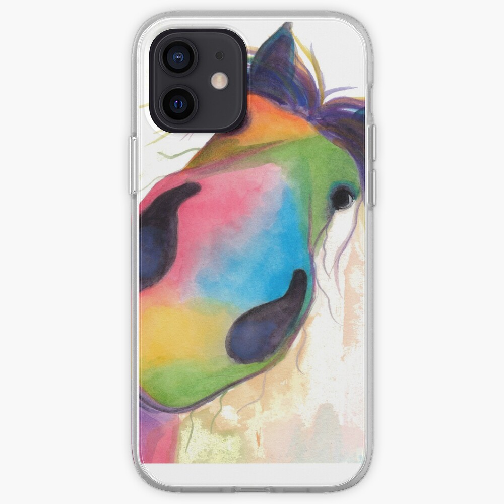 HORSE PRiNT 'MORELLO' BY SHiRLeY MacARTHuR iPhone Case & Cover