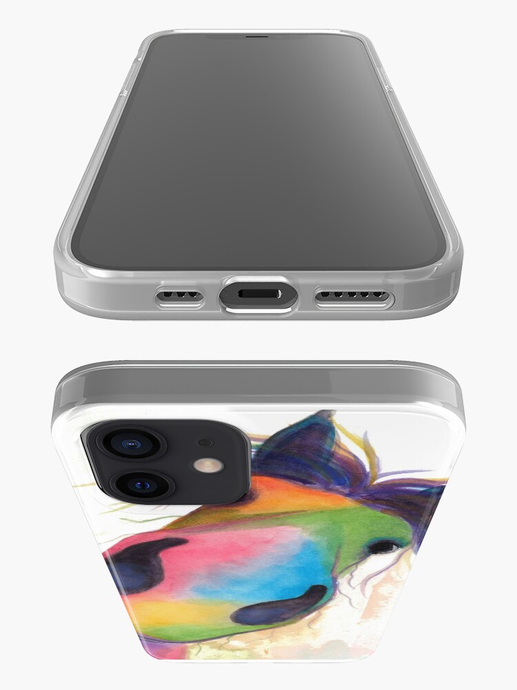 Alternate view of HORSE PRiNT 'MORELLO' BY SHiRLeY MacARTHuR iPhone Case & Cover