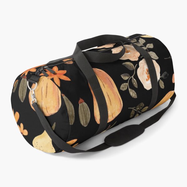 Item preview, Autumn Harvest Pumpkins Pears Rustic Fall Foliage Watercolor Throw Blanket designed and sold by FestivityFinds.