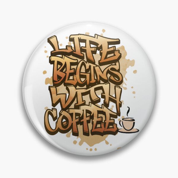 Item preview, Life Begins With Coffee designed and sold by oasisbt.