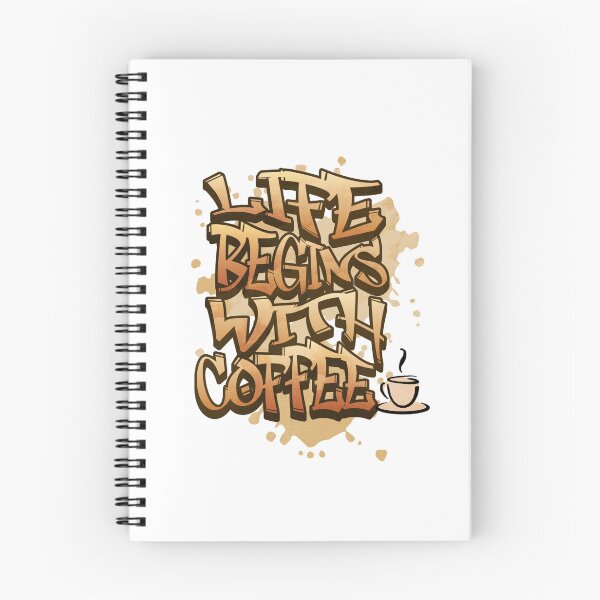 Item preview, Life Begins With Coffee designed and sold by oasisbt.